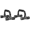 ProsourceFit Push-Up Bars (Set of 2)-Lightweight plastic handles with cushioned foam grips and slip resistant base