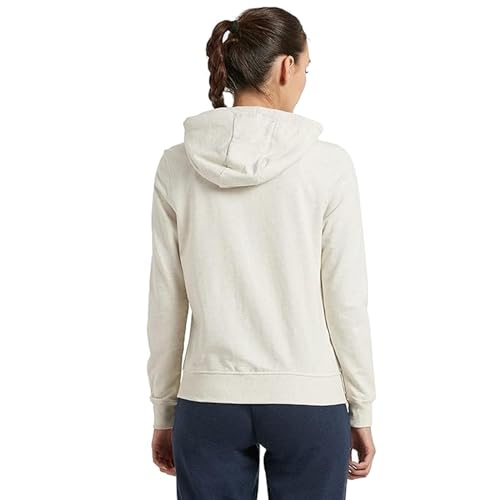 Image of Clotth Theory Women's Cotton Fleece Hooded Neck Sweatshirt | Hoodie Jacket with Kangaroo Pocket