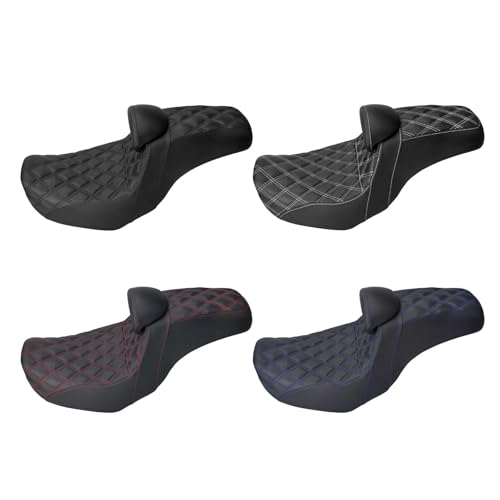 Cojines de respaldo para asiento pasajero Dyna Low Rider moto 3