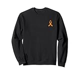 Photo Gallery leukemia cancer awareness minimalist simple orange ribbon felpa Photo Gallery leukemia cancer awareness minimalist simple orange ribbon felpa