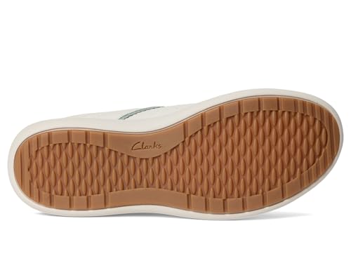 Clarks Clarks Womens Nalle Zen White Combi Leather 8.5 Medium