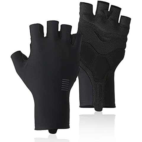 YKYWBIKE Cycling Gloves-Breathable Bike Gloves,Half Finger Padded Sport Gloves,Anti-Slip Biking Gloves,Shock-Absorbing MTB Bicycle Gloves for Men Women Cover