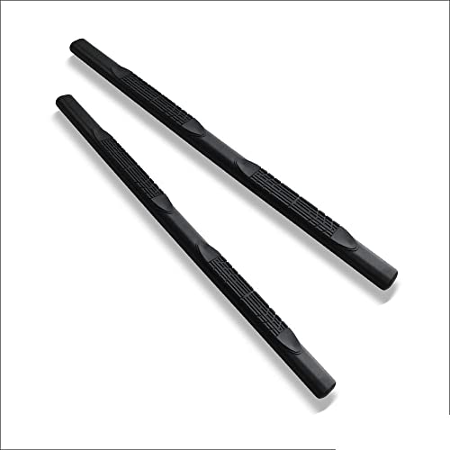Vxmotor For 1997-2004 F150 F250 Super/Ext Cab 4" Matte Black - Oval - Matte Black - Side Step Nerf Bar Running Board #TOP24