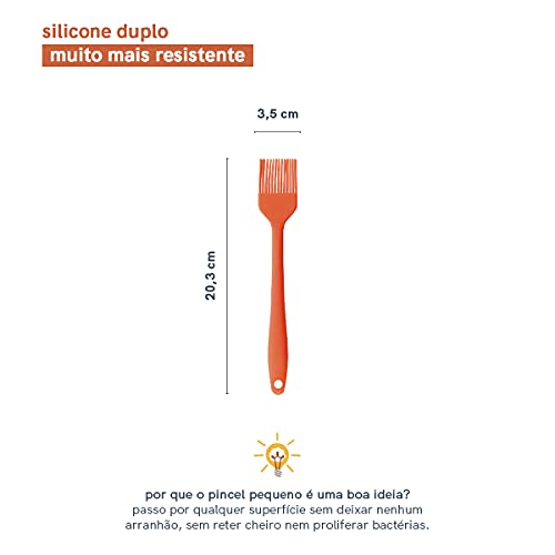 Pincel de Silicone Pequeno - Oikos