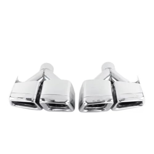 Embout d'échappement carré pour remplacer la sortie Mercedes W204 W212 W221 vert armée