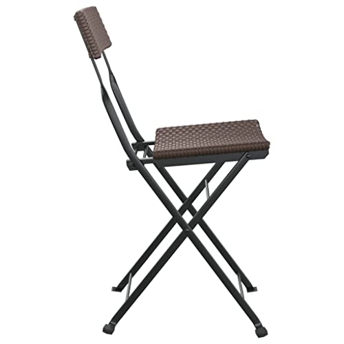 Chaise de bistrot pliable pour petit balcon gain de place et stable - 7