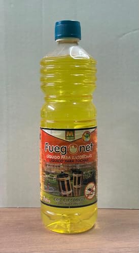 Genérico Fuegonet Liquido para antorchas con Citronela (Botella 1 LTR).