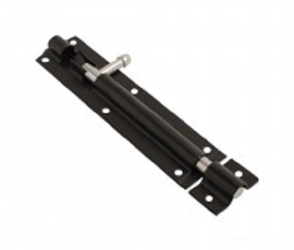 Loquet de porte 150mm en acier robuste pour fermeture sécurisée