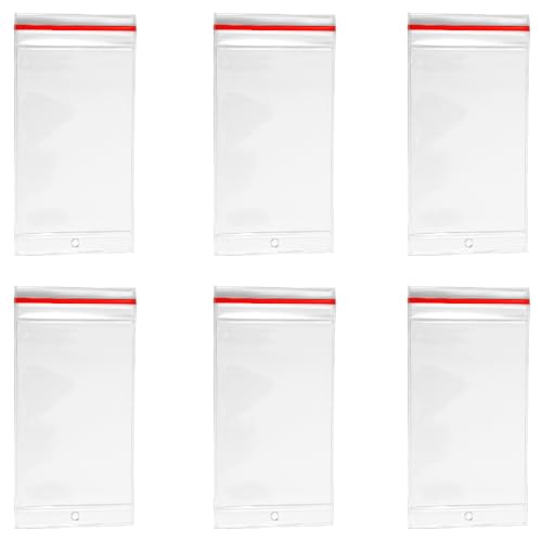 (200 Pack) Resealable Fire Extinguisher Inspection Tags Covers, Clear