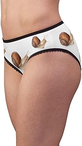 Snail Panties, Snail Underwear, Briefs, Cotton Briefs, Funny Underwear, Panties For Women