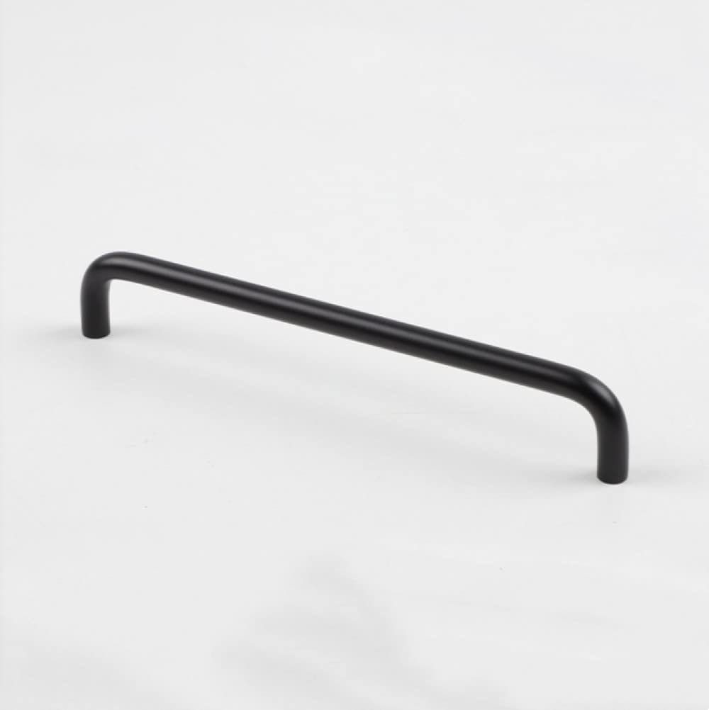 Poignées de cabinet noires 192mm en alliage d'aluminium solide Youther