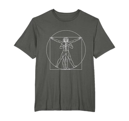 Da Vinci Hombre de Vitruvio, Clarinetista musical Camiseta