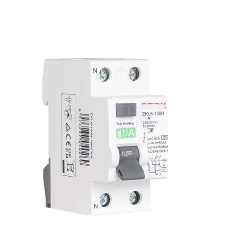 Disjoncteur Type A 30ma avec pouvoir de coupure 10KA haute sécurité