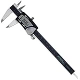 Fowler Full Warranty Stainless Steel Frame Absolute Economy Digital Caliper, 54-100-000-2, 0-6