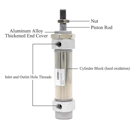 Vérin pneumatique de précision CDM2B pour automatisation de lignes de production - 7
