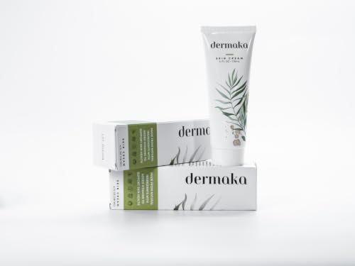 Dermaka Skin Cream 4oz Tube, 2 Pack, Arnica Moisturizer with Vitamins A &amp; E