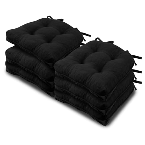 Basic Beyond Chair Cushions for Dining Chairs 6 Pack, Chair