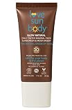Love Sun Body Daily Tinted Face Sunscreen & Moisturizer (Cocoa) | SPF 30 Mineral Zinc Oxide | 100% N