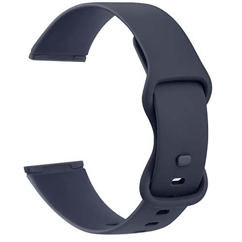Image of Meliya Soft Strap for Fitbit Versa 4 / Versa 3 / Sense 2 / Sense(Watch Not Included), Flexible Premium Elastomer TPU Adjustable Watch Straps, Sport Replacement Band for Women Men