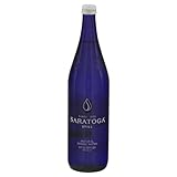 Saratoga Still Spring Water, Glass Water Bottle, 28 Oz