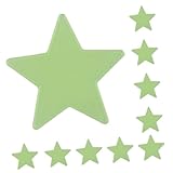 Vaguelly 300個光る星ステッカー 蛍光 星のウォールステッカー ロマンチックな壁装飾 寝室 リビング 食堂 天井用 パーティー結婚式誕生日装飾にも