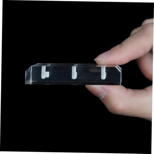 Organizador acrílico transparente para brocas de uñas miniatura 3