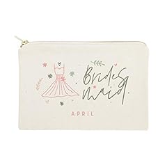 Personalized Name Floral Bridesmaid