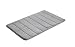 HIGHROCK Bath Mat Memory Foam Pattern 16 X24 "Gray(size : W16" X L24")