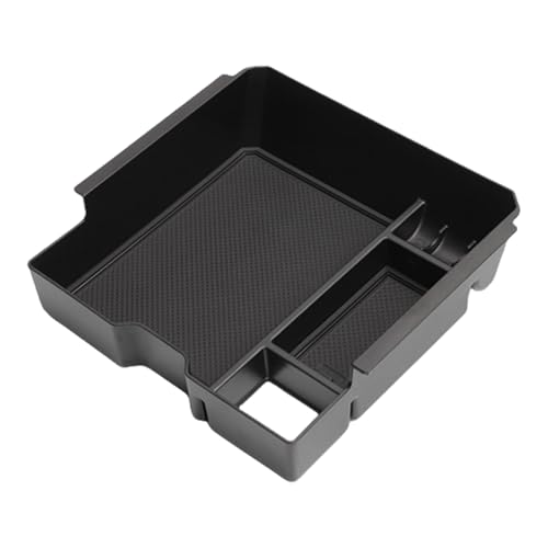 Car Center Console Organizer - 2-Layer ABS Storage Tray for Vehicles, Premium Auto Accessories with Non-Slip Design, Perfect Organizational Solution for SUV/Truck/Car Interior Accessories