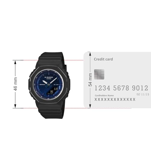Image of Casio G-Shock Women GMA-P2110SC-2ADR Analog-Digital Blue Watch Women (G1777)