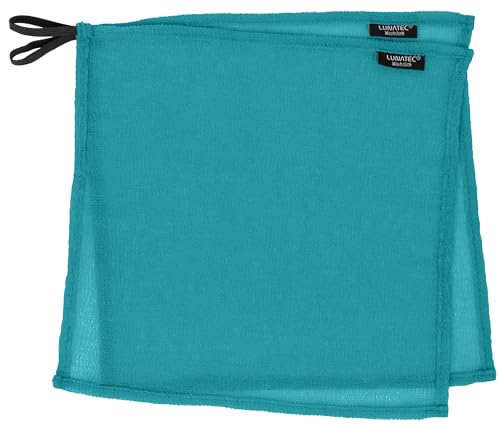 Lunatec® toallita de lavado autolimpiante para camping y viajes, secado rápido, exfoliante ligero, sin olor, paquete de 2 miniatura 3