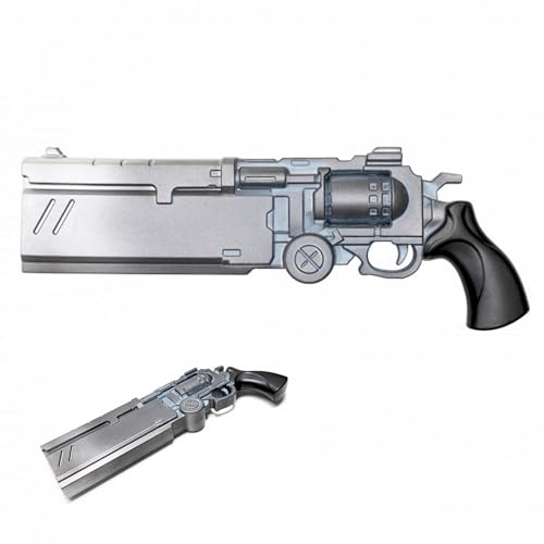 Trigun Stampede VASH’s Revolver Foam Replica | 16” Collectible Cosplay Prop | Safe Anime Weapon for Display & Costume | Lightweight Convention-Safe Accessory