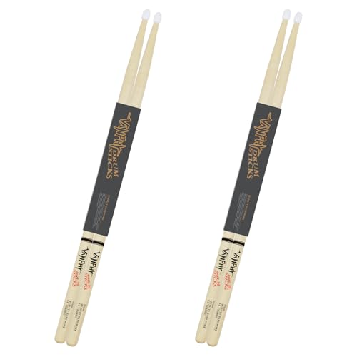 5A Classic Maple Drumsticks with Nylon Tip (2 Pairs)