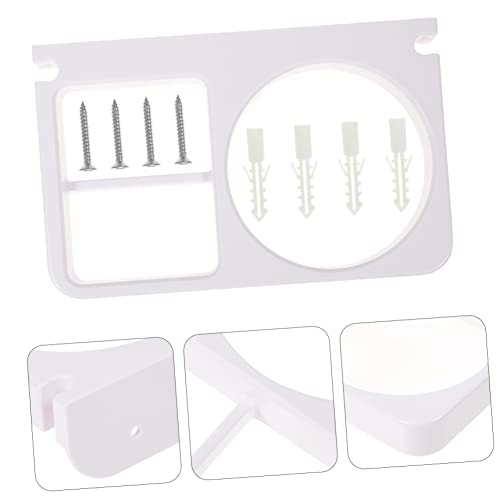Ipetboom 3 Peças Suporte De Secador De Cabelo Suporte De Rack De Pendurar Roupas Suporte De Parede S