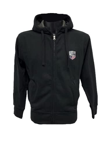 Be Board Felpa Full Zip con Cappuccio Art. 9043C Taglie Forti