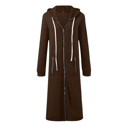 Zip Up Hoodies for Women 2025 Oversized Fleece Long Pullover Hooded Sweatshirts Fall Long Sleeve Casual Coat Jackets3