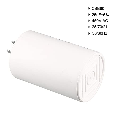 Condensateur permanent CBB60 450V blanc de haute durabilité - 3