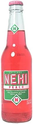 Nehi Peach 12 Oz Glass Bottles (12 Pack)