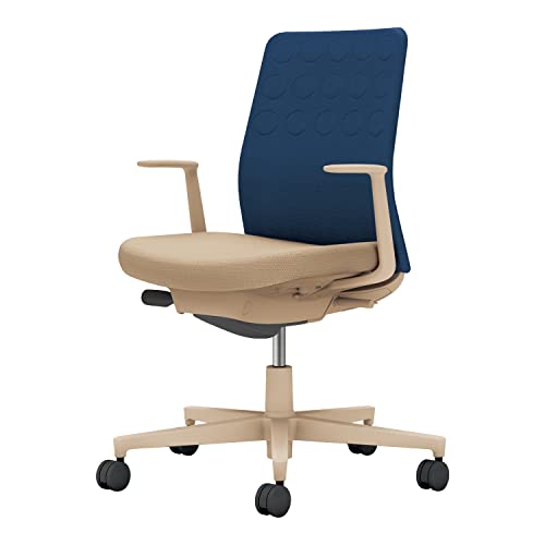 【メーカー配送・設置・組立】コクヨ オフィスチェア モネット Monet ロングライフ設計 インテリアフレンドリー 背クッションタイプ 脚・本体カラーソフトベージュ C03-Z210W-Z1KT7X1 【ラクラク納品】