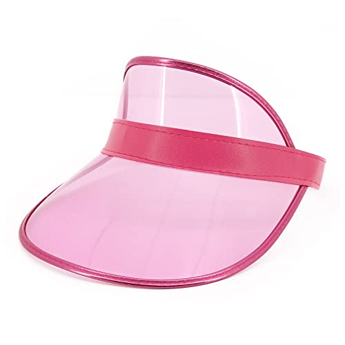 Image of Surkat Plastics Clear Sun Visors UV Protection Hat Cap Headwear Sunhat for Golf Tennis Beach Cycle