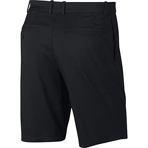 Nike Men's Core Flex Shorts, Dri-FIT Men's Golf Shorts with Sweat-Wicking Fabric, Black/Black, 36