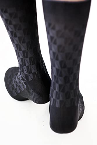 Dress Crew Silk Socks for Men, 3-pack4