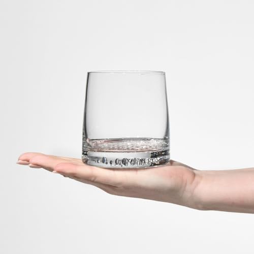Image of KROSNO Whisky Set Decanter 32.1 oz & 6 x 10.1 oz Glasses, Fjord Collection