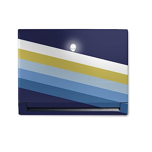 Image of MightySkins Skin Compatible with Alienware M18 R1 (2023) Full Wrap Kit - Cool Stripes | Protective, Durable, and Unique Vinyl Decal wrap Cover | Easy to Apply & Change Styles | Made in The USA