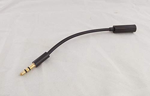 Adaptador corto audio macho a hembra 3.5mm miniatura 1