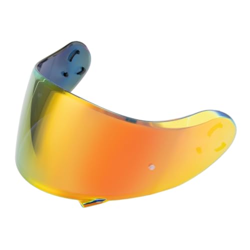 Image of PSLER Neotec 2 Visor - Neotec 2 Helmet Tinted Visor UV Protection Neotec 2 Face Shield Replacement for Neotec 2 CNS-3,Deep Red