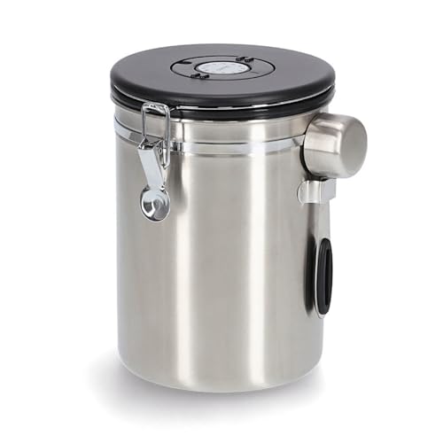 Zeller, 27368, Kaffeedose m. Löffel, 2700ml, Edelstahl/Kunststoff Zeller, 27368, Kaffeedose m. Löffel, 2700ml, Edelstahl/Kunststoff