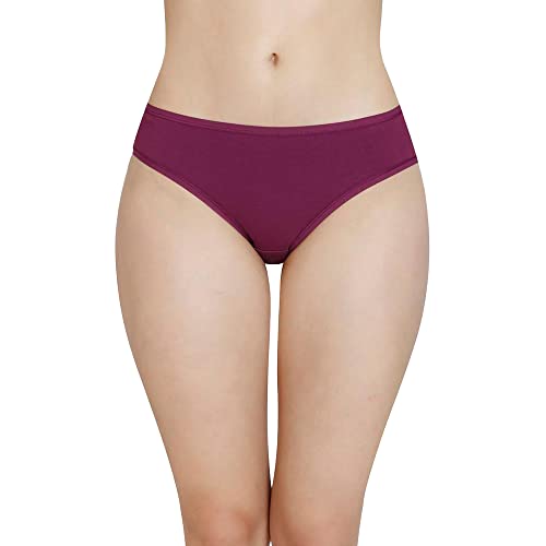 Image of Amante Solid Low Rise Cotton Bikini Panty Pack(Pack of 3)