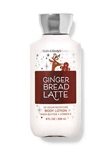 Bath and Body Works Gingerbread Latte Lotion with Shea Butter and Vitamin E 8 Ounce Winter 2022