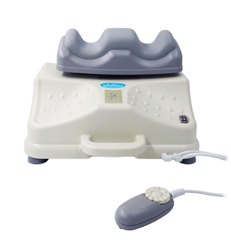 Máquina Masajeadora de Ondas Suaves Chi Vitalizer, Control Velocidad, Reposapiés Acolchado, Masaje Relajante Circulación Mejorada, Silenciosa, Fácil Uso en Casa, Chi Enterprise